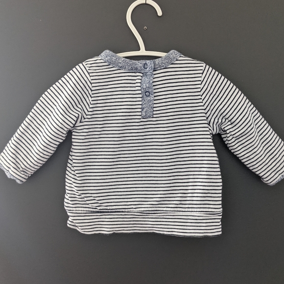 Gap white striped sweater - Picture 2 of 3